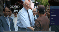 Desktop Screenshot of crowleyforcongress.com